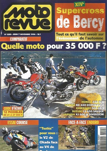 Moto revue 3255 honda 650 - revue,